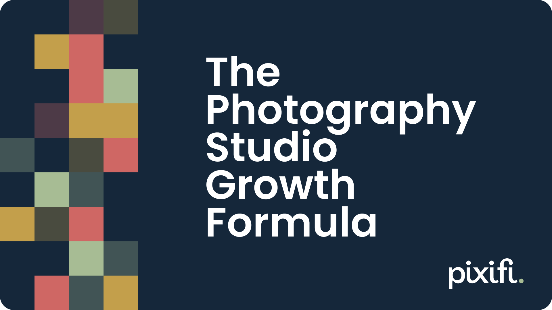 The Photography Studio Growth Formula